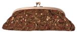 Carlo Fellini Monaco Evening Bag Brown