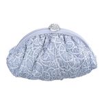 Nancy Kyoto Angela Silver Evening Bag NK 0981