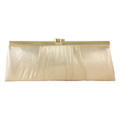 Carlo Fellini Evening Bag N 55171 Gold Lame